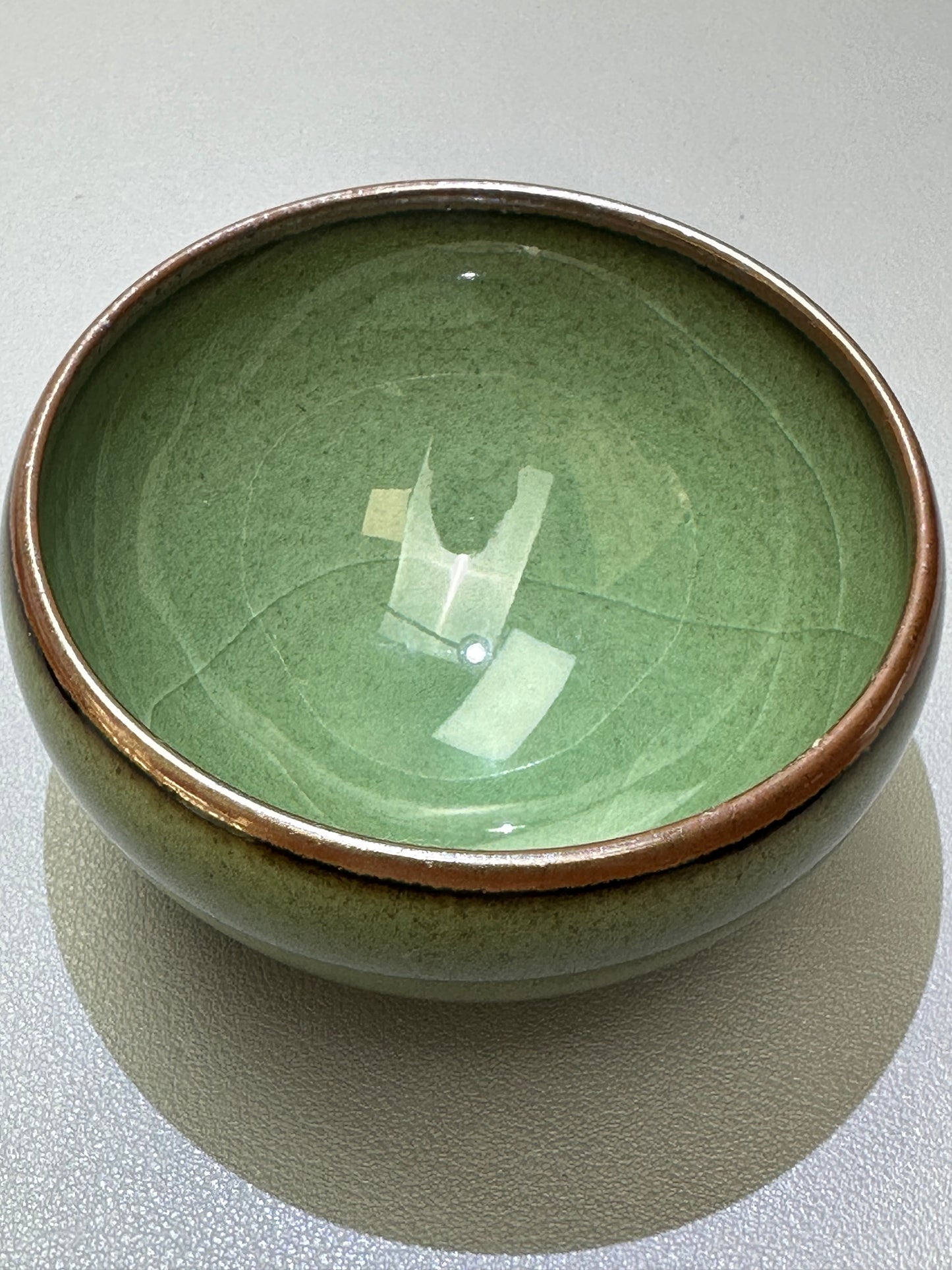 Green ice crack cup