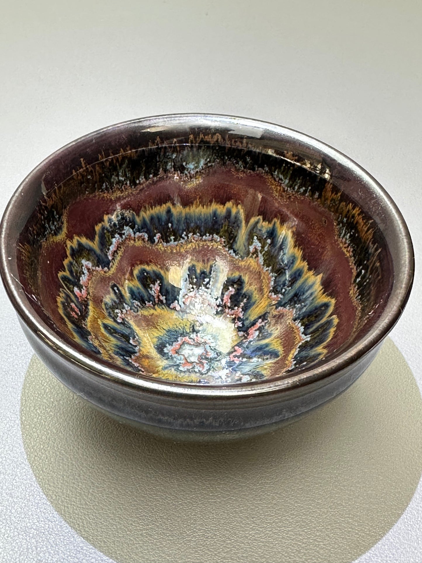 Double glaze cup