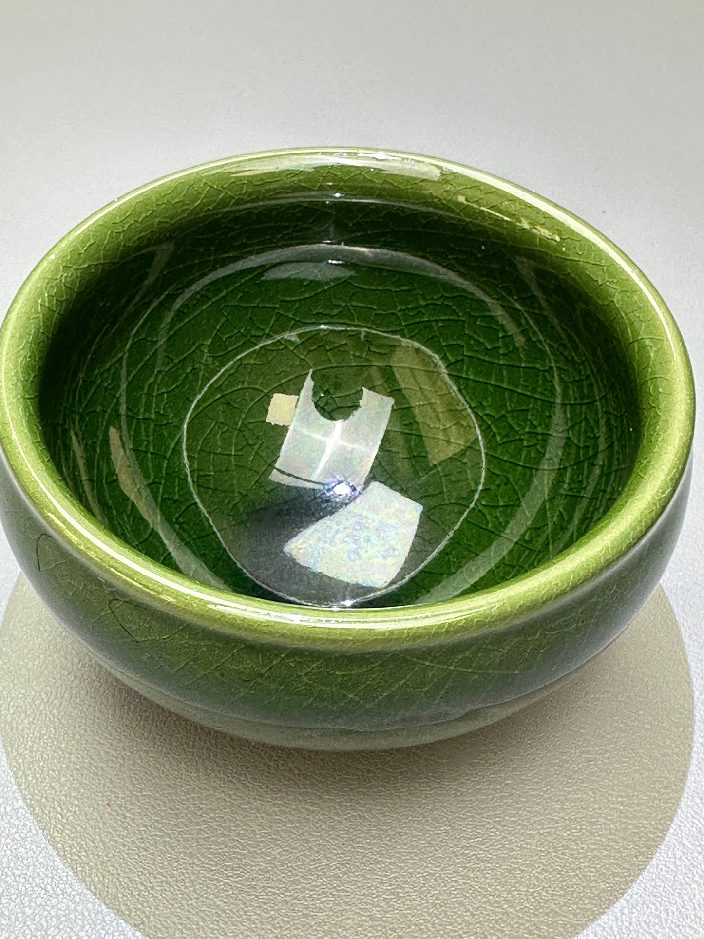 Jade green cup